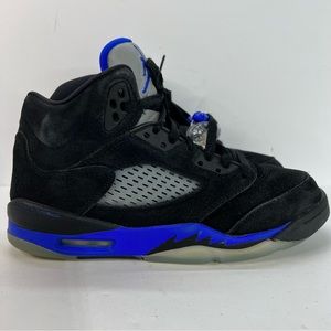 Nike Air Jordan 5 Retro GS Black Racer Blue